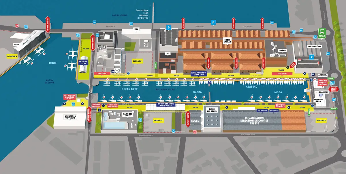 Village Départ | TRANSAT CAFÉ L'OR Le Havre Normandie